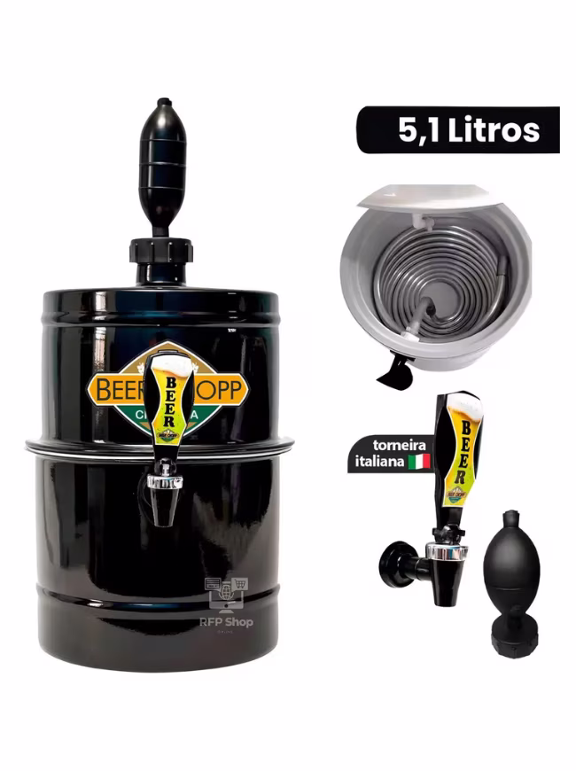 Chopeira Portátil a Gelo 5,1L Beer Chopp