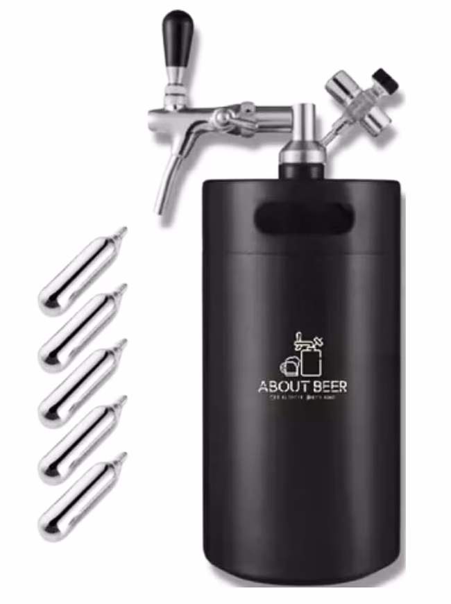 chopeira térmica portátil About Beer Keg Vacuum 5L